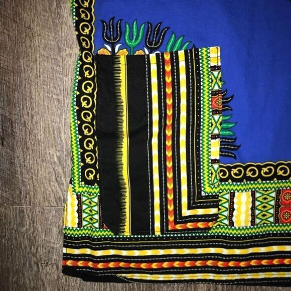 Traditional African Print Dashiki Shirt - Picture 5 of 5